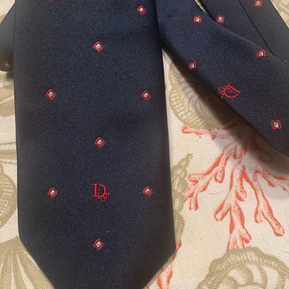 Christian Dior Mens Tie - Picture 7 of 7